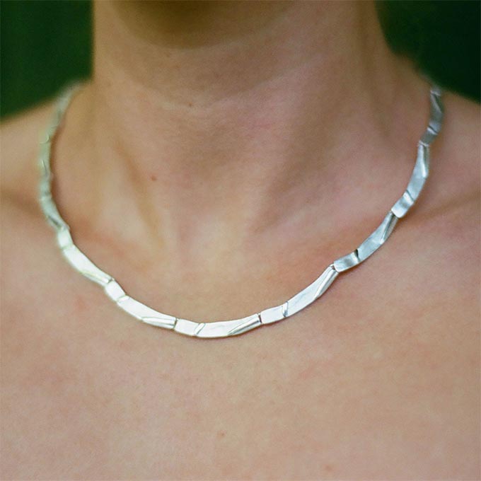 N° 73 Silver necklace