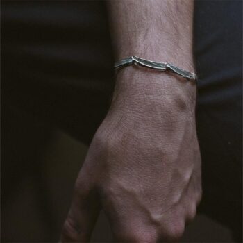 Men's bracelet_silver_N°144_inesbouwenjewelry