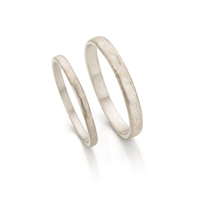White gold wedding rings N° 055_0