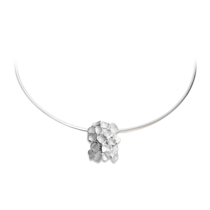 N233 Memorial necklace in silver