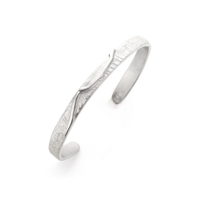 Silver bangle bracelet N° 016
