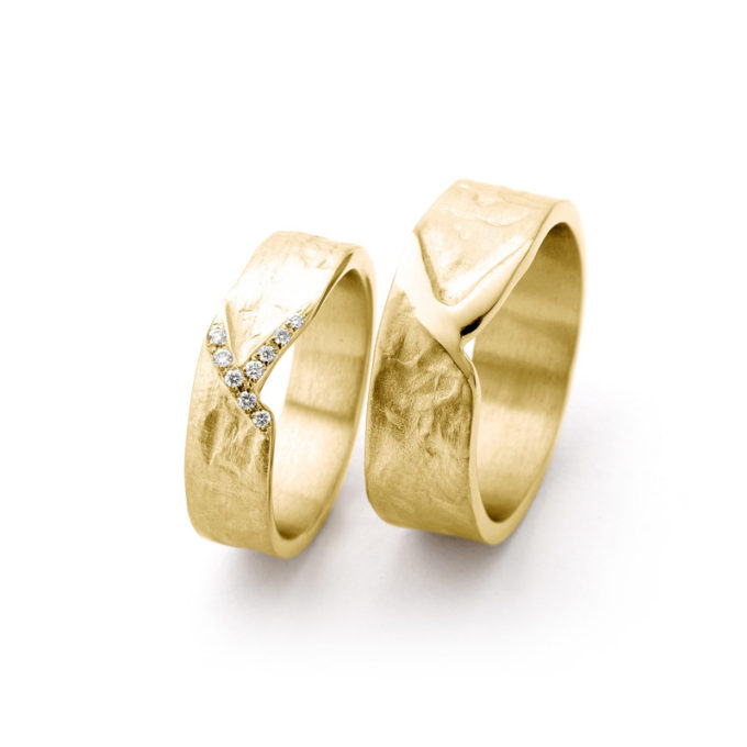 Wedding Bands N° 20_9 yellow gold