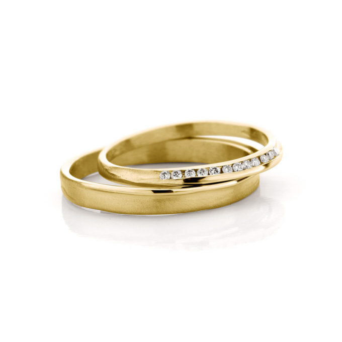 Wedding Bands N° 40_12 yellow gold