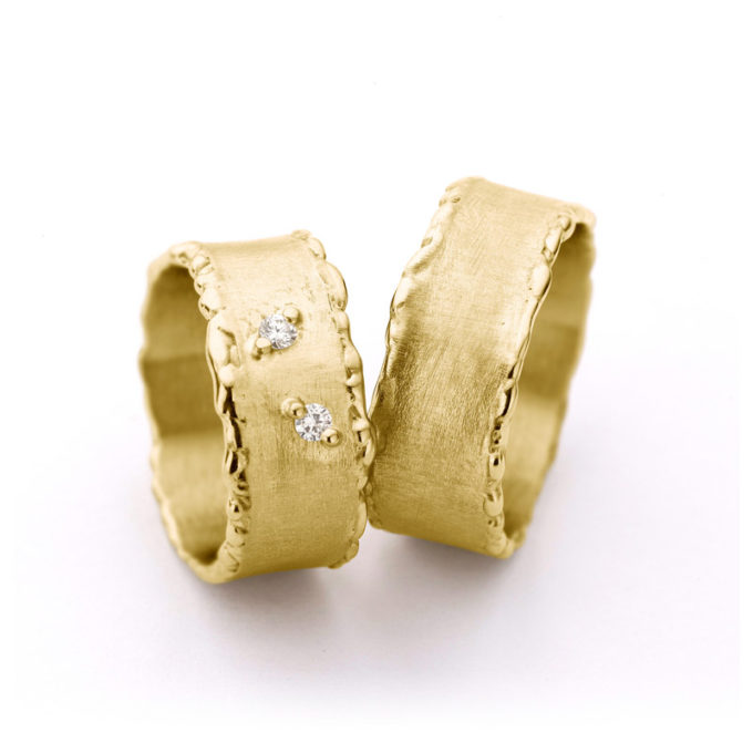Wedding Bands N° 50_2 yellow gold