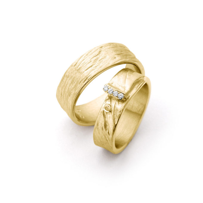 Wedding Rings N° 16_4 yellow gold