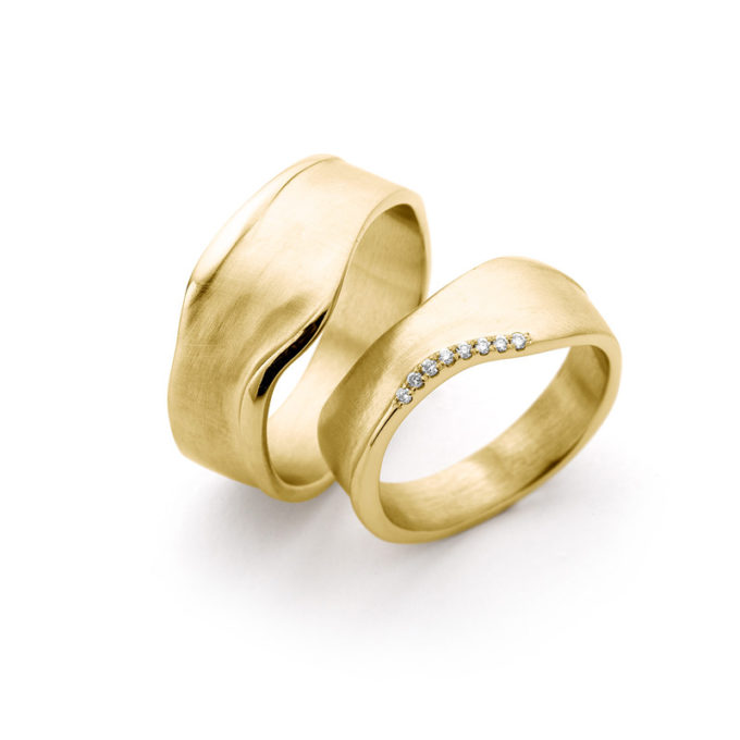 Wedding Rings N° 8_8 yellow gold