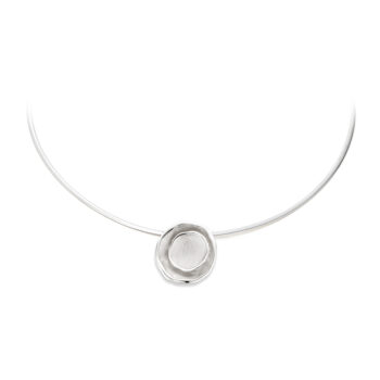 silver necklace birth ines bouwen