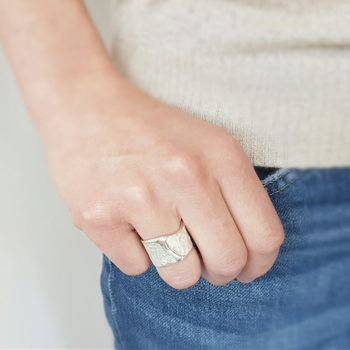 Zilveren ring N° 024 STR model
