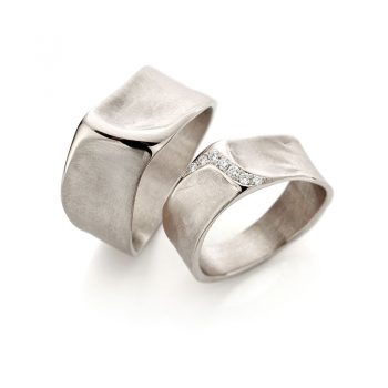 White gold wedding rings N° 34_7