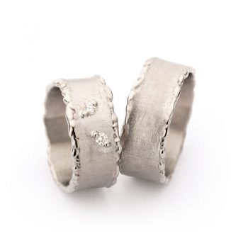 White gold wedding rings N° 50_2